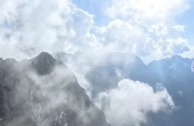 Tandemfliegen von der Zugspitze